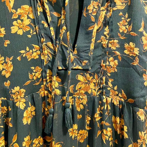 Bohemian Floral babydoll dress - Picture 4 of 8